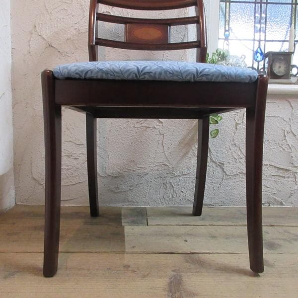 イギリス アンティーク 家具 ダイニングチェア 椅子 イス 英国 4555d