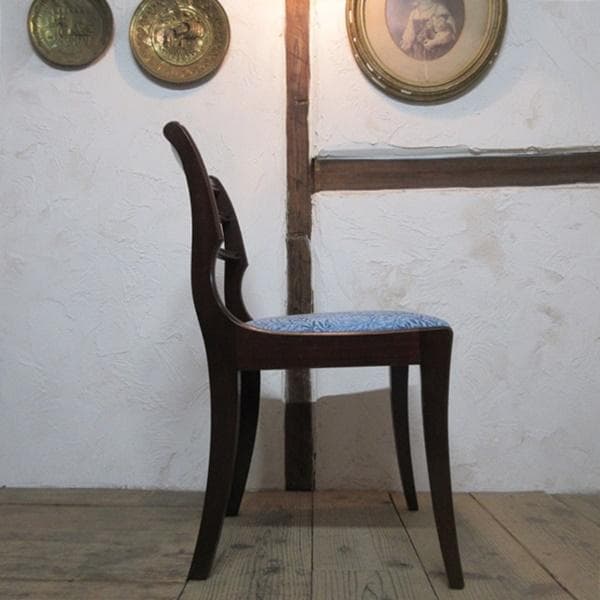 イギリス アンティーク 家具 ダイニングチェア 椅子 イス 英国 4555d