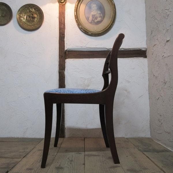 イギリス アンティーク 家具 ダイニングチェア 椅子 イス 英国 4555d