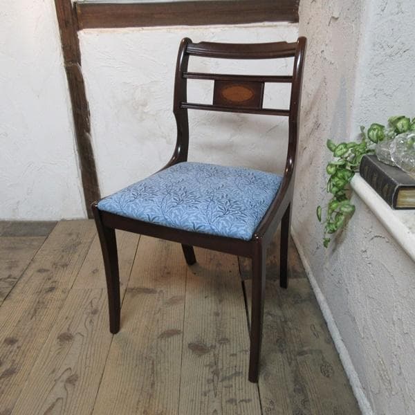 イギリス アンティーク 家具 ダイニングチェア 椅子 イス 英国 4555d