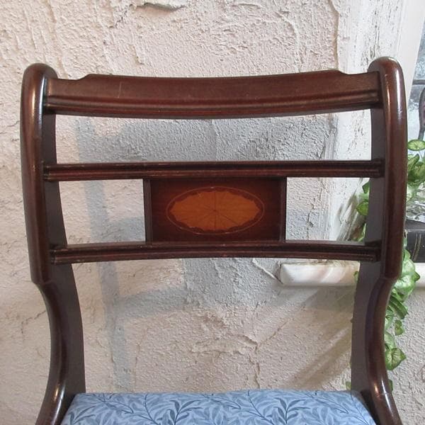 イギリス アンティーク 家具 ダイニングチェア 椅子 イス 英国 4555d