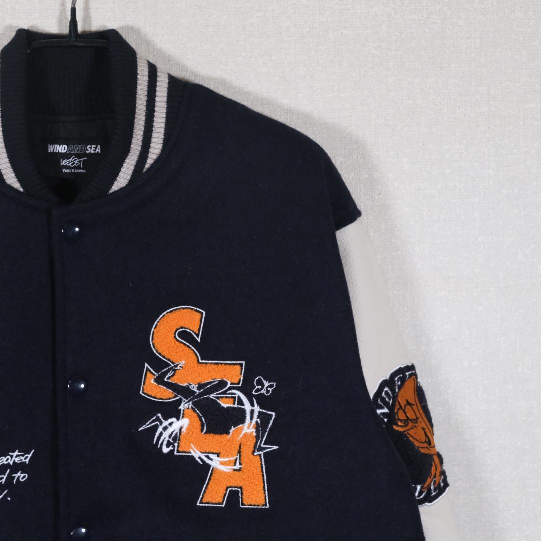 WIND AND SEA LEEGET VERSITY JACKET スタジャン