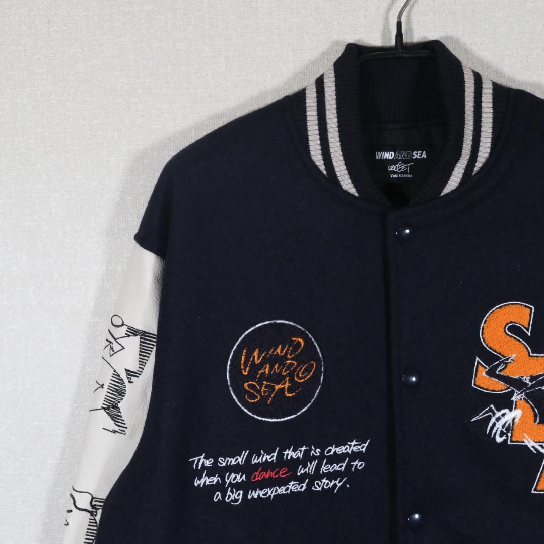 WIND AND SEA LEEGET VERSITY JACKET スタジャン