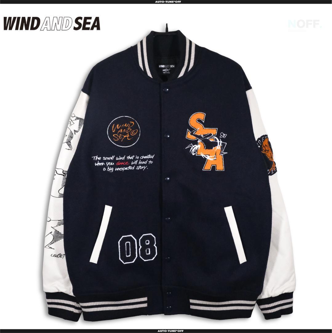 WIND AND SEA LEEGET VERSITY JACKET スタジャン