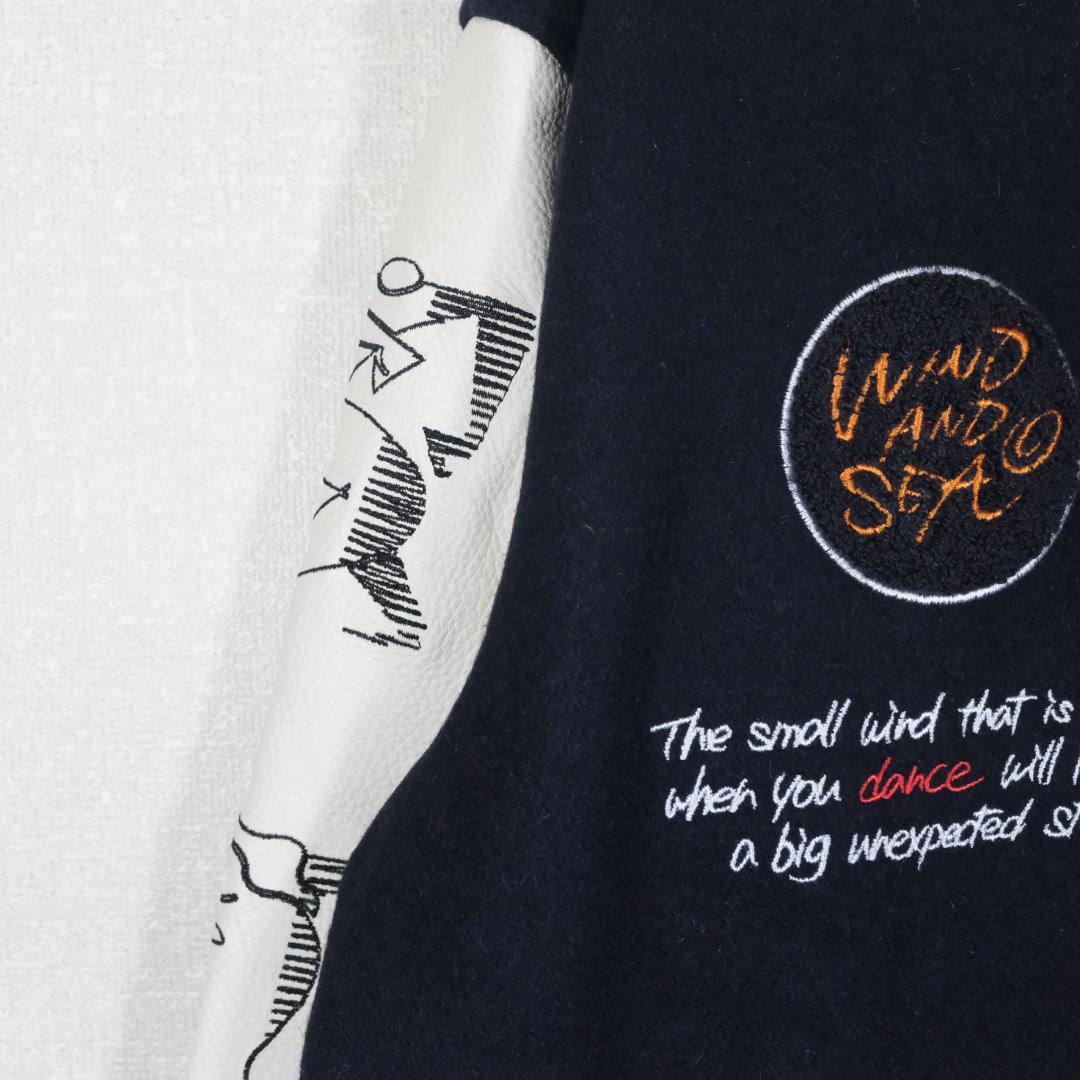 WIND AND SEA LEEGET VERSITY JACKET スタジャン