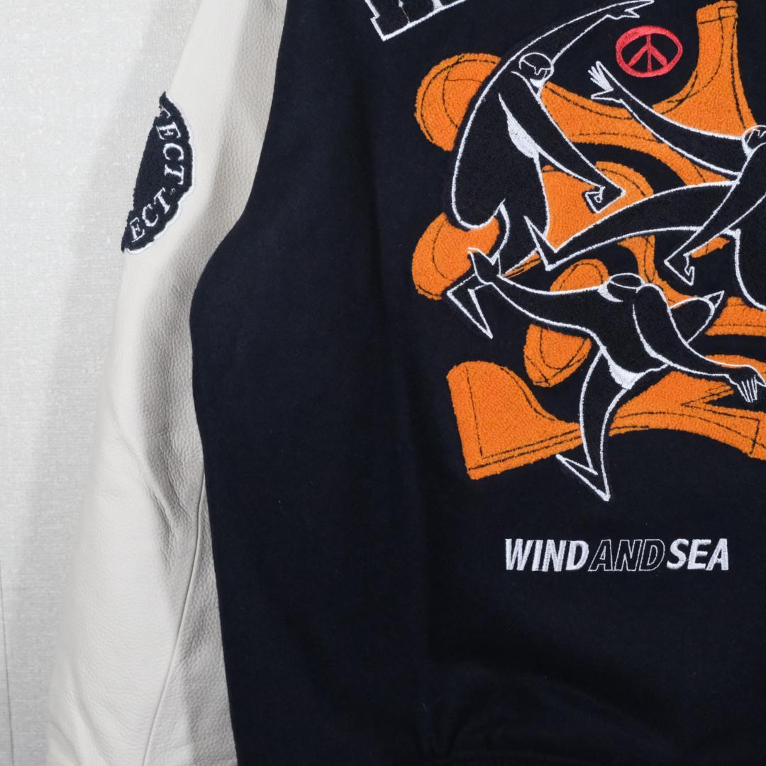 WIND AND SEA LEEGET VERSITY JACKET スタジャン