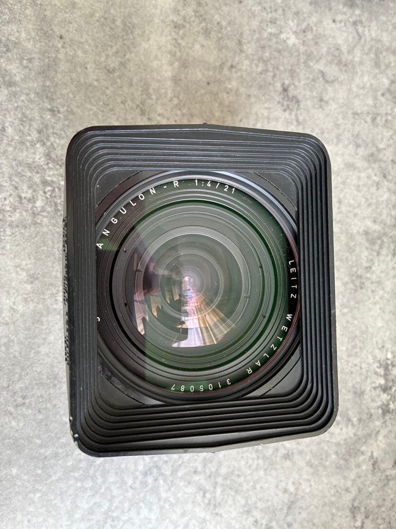 フィルムカメラ LEICA R4s + SUPER ANGULON-R20mm F4