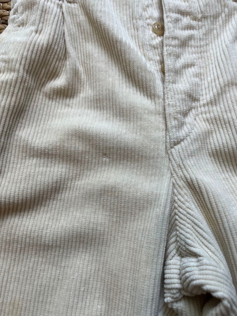 ARCH アーキ2024AWテーパードコーデュロイパンツ