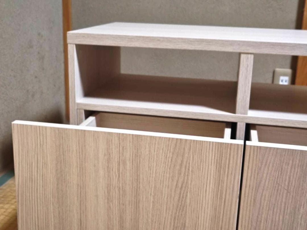 【新品同様】テレビ台（幅約140㎝）ローボードYKF1300N　直接引取り歓迎！