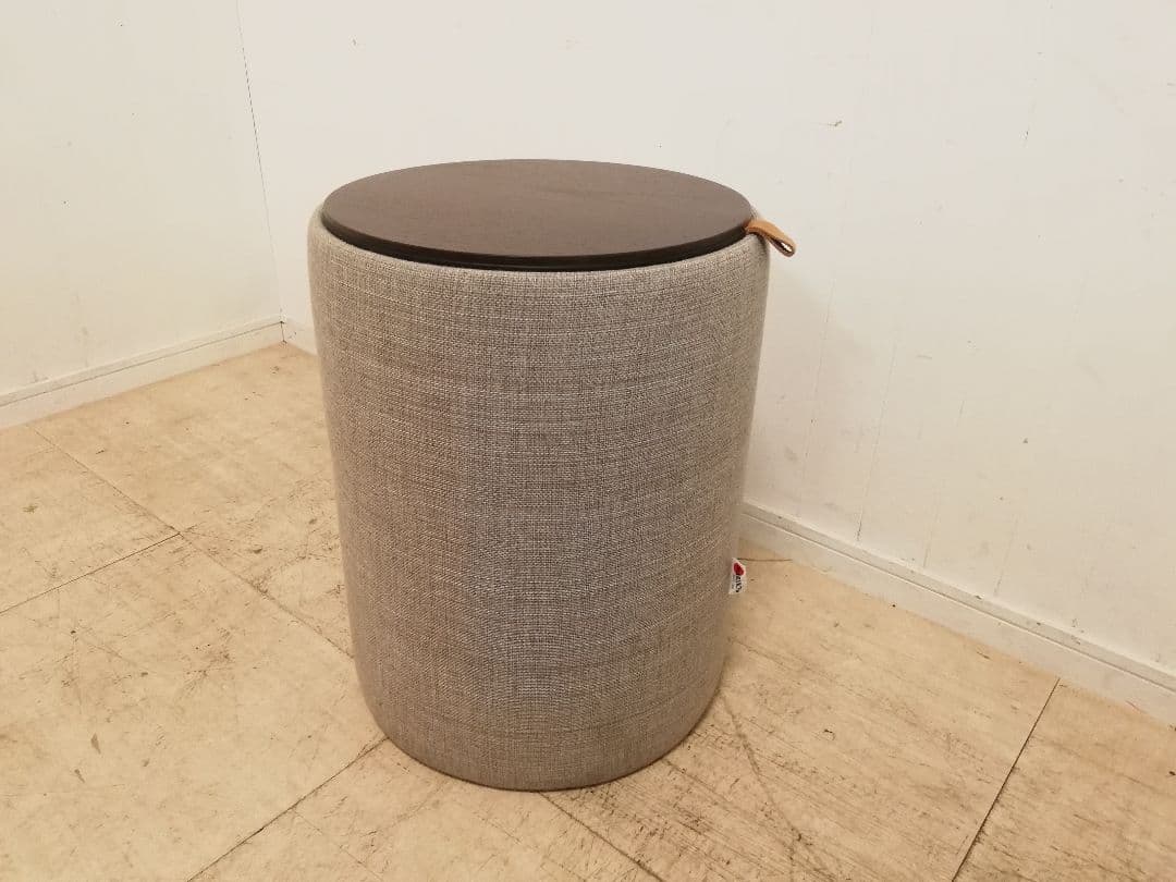 マルイチセーリング スツール+テーブル一体型インテリア 36cm幅 ダークオーク