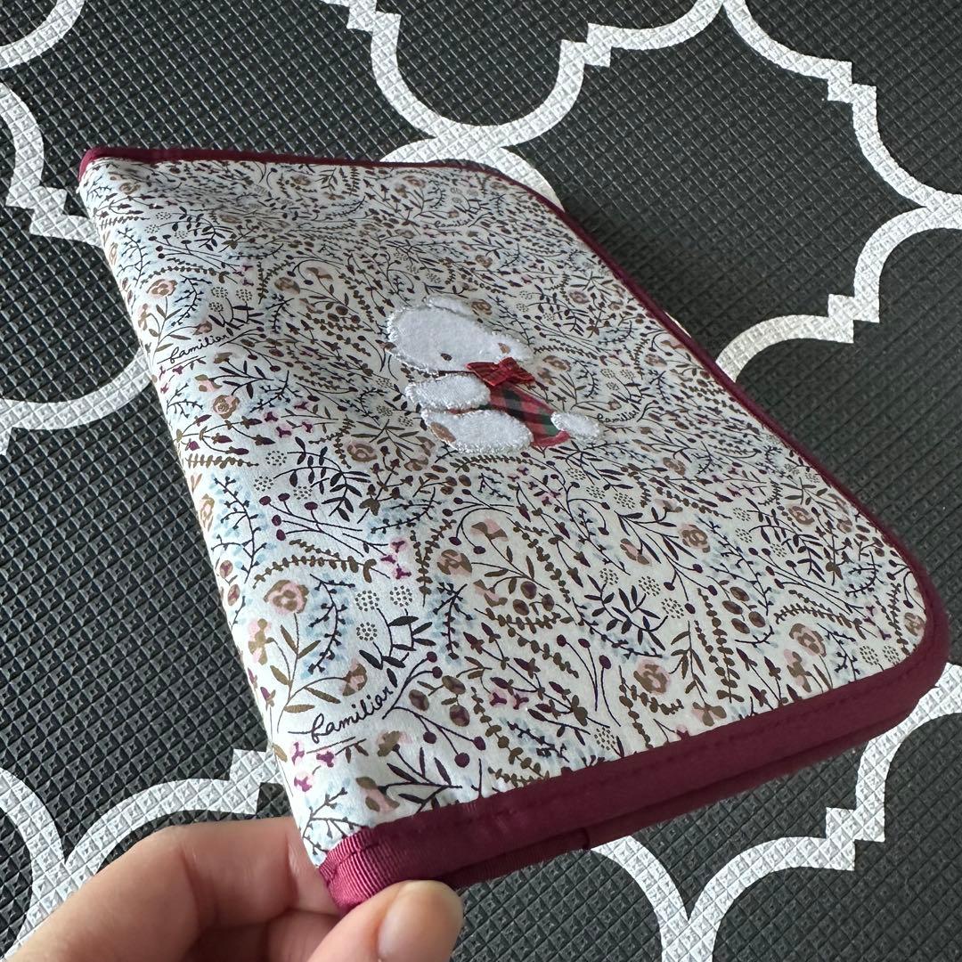 ファミリア 母子手帳ケース 002 レッド