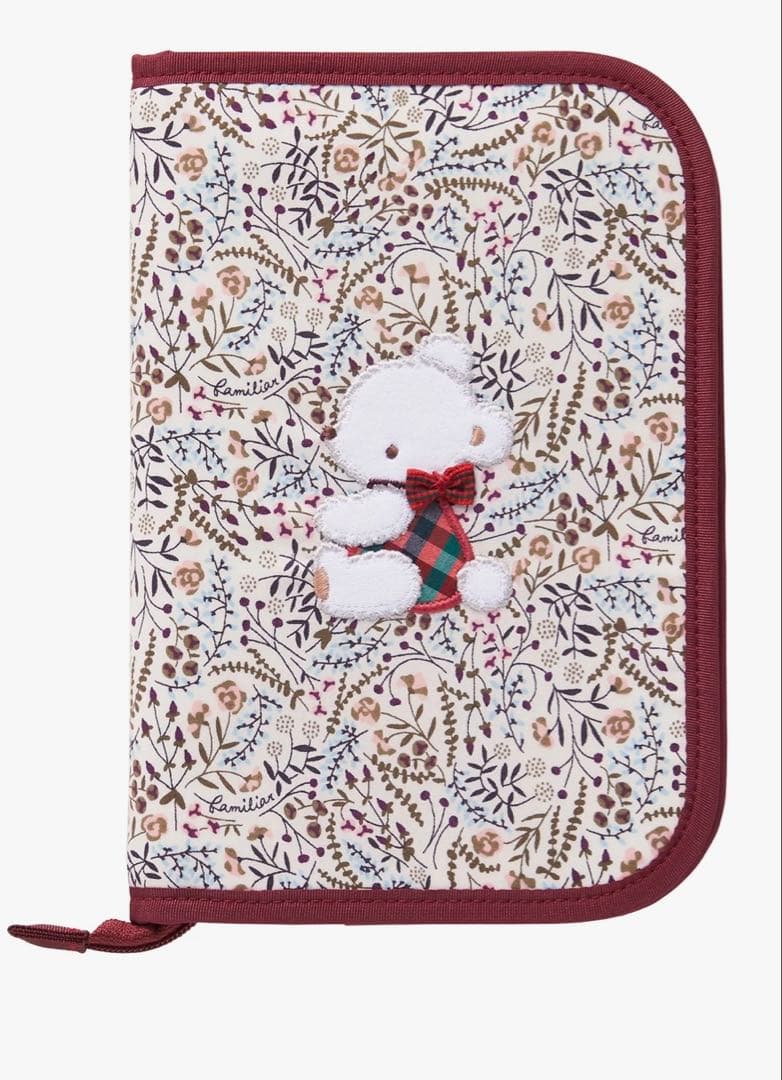 ファミリア 母子手帳ケース 002 レッド