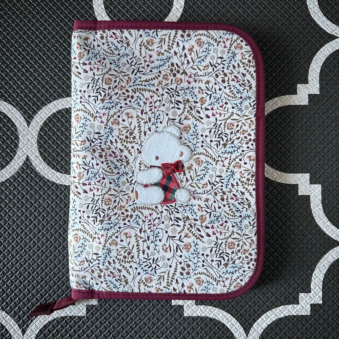 ファミリア 母子手帳ケース 002 レッド