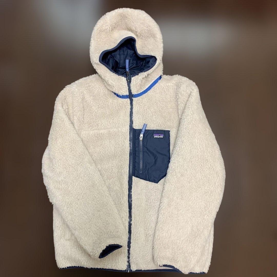 値下げ☆美品 patagoniaリバーシブルジャケッ卜 XXL 16-18