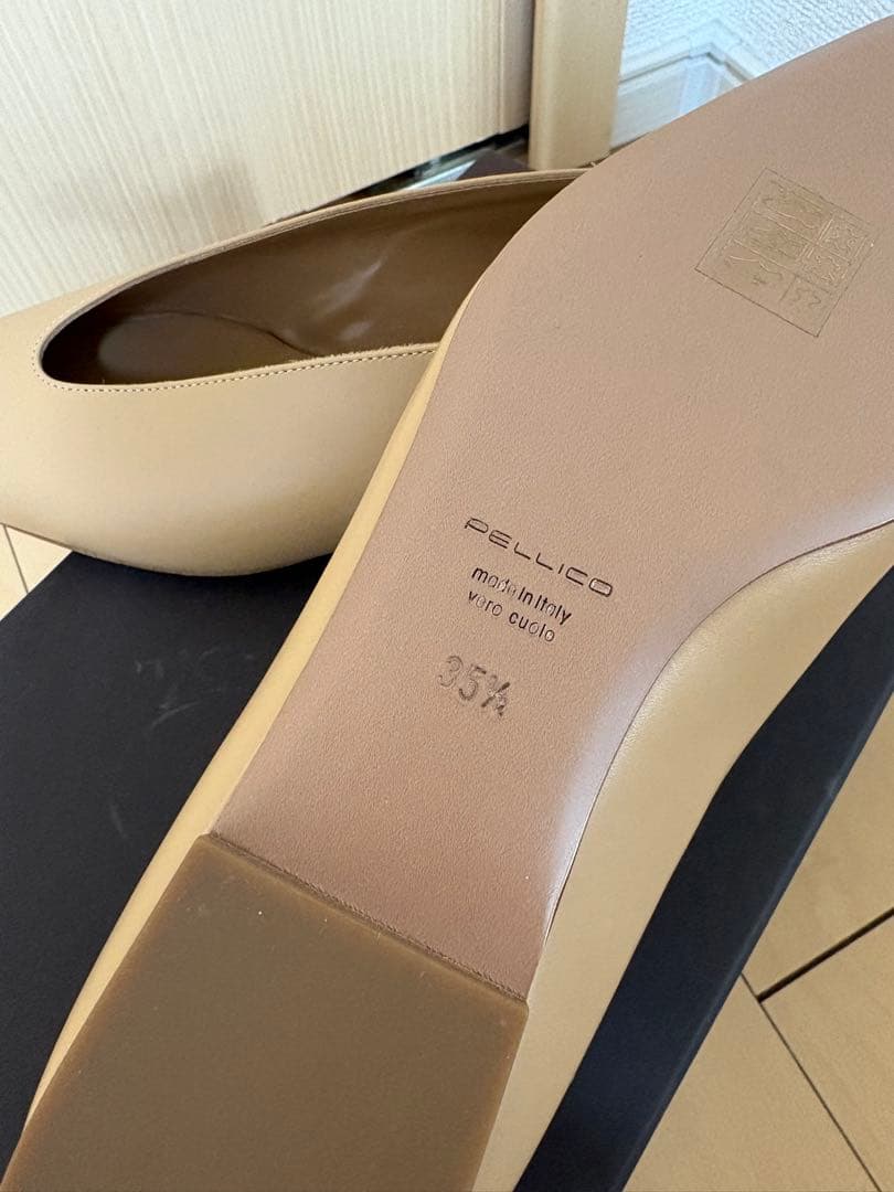 新品 PELLICO NEBI 35.5 ペリーコ ベージュ