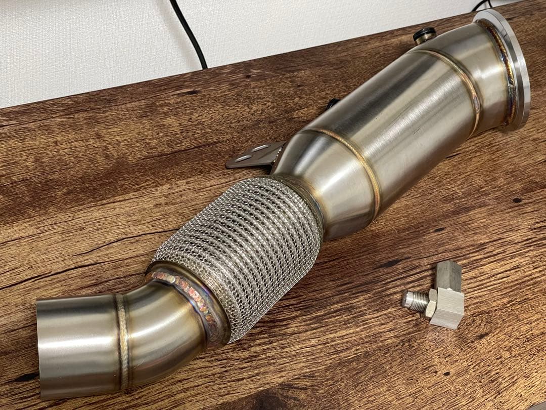 【新品/即納】ダウンパイプ B58  スープラ 【キャンセラ付】