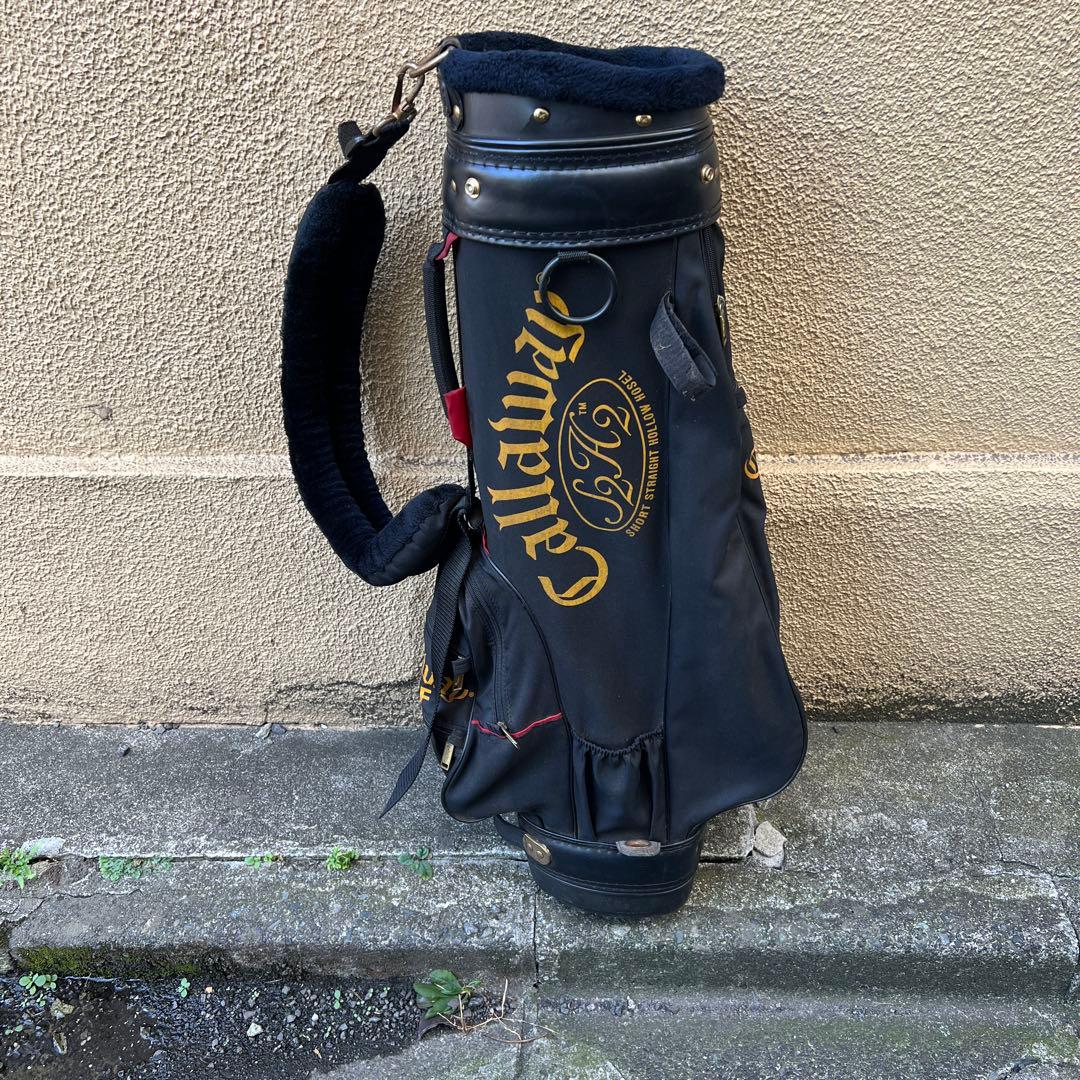 ビンテージ　クラシック　オールド　Callaway キャディバッグ 黒