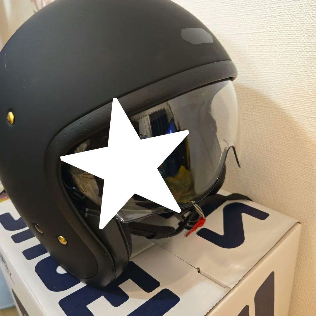 【週末セール】SHOEI JO ジェットヘルメット マットブラック Sサイズ