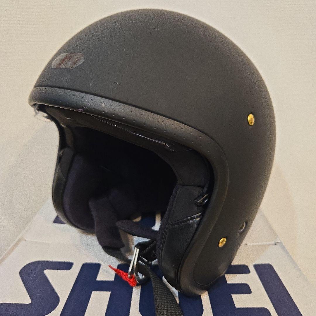 【週末セール】SHOEI JO ジェットヘルメット マットブラック Sサイズ