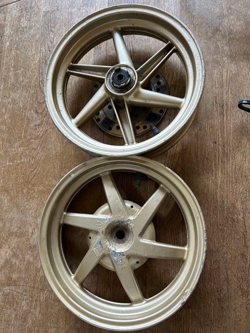 N*様 HONDA ライブディオZX フロントフォーク&ブレーキ&前後ホイール