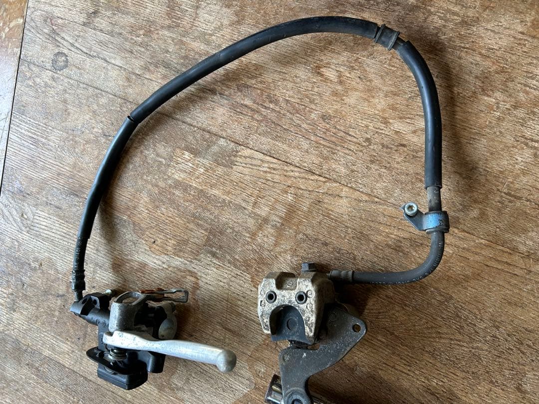 N*様 HONDA ライブディオZX フロントフォーク&ブレーキ&前後ホイール