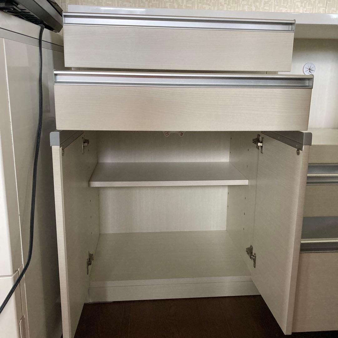 【美月⭐︎】食器棚　キッチンボード　レンジボード　幅120cm