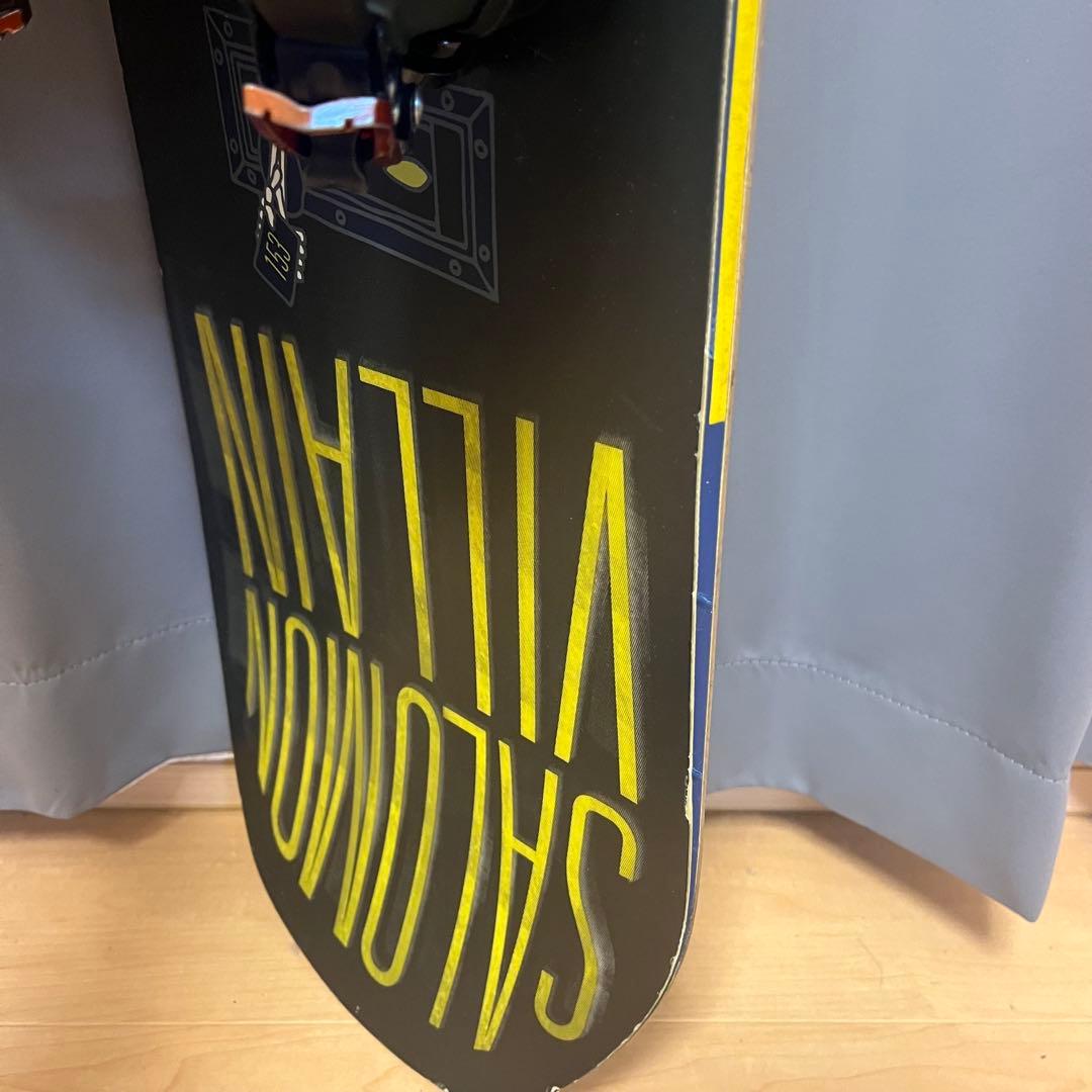 サロモン ヴィレイン スノーボード ビンディング 2点セット