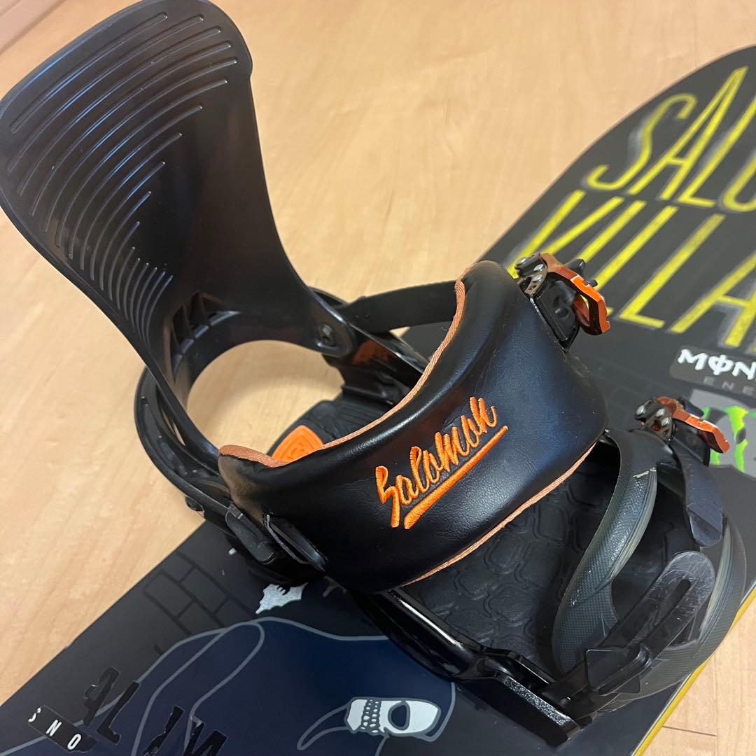 サロモン ヴィレイン スノーボード ビンディング 2点セット
