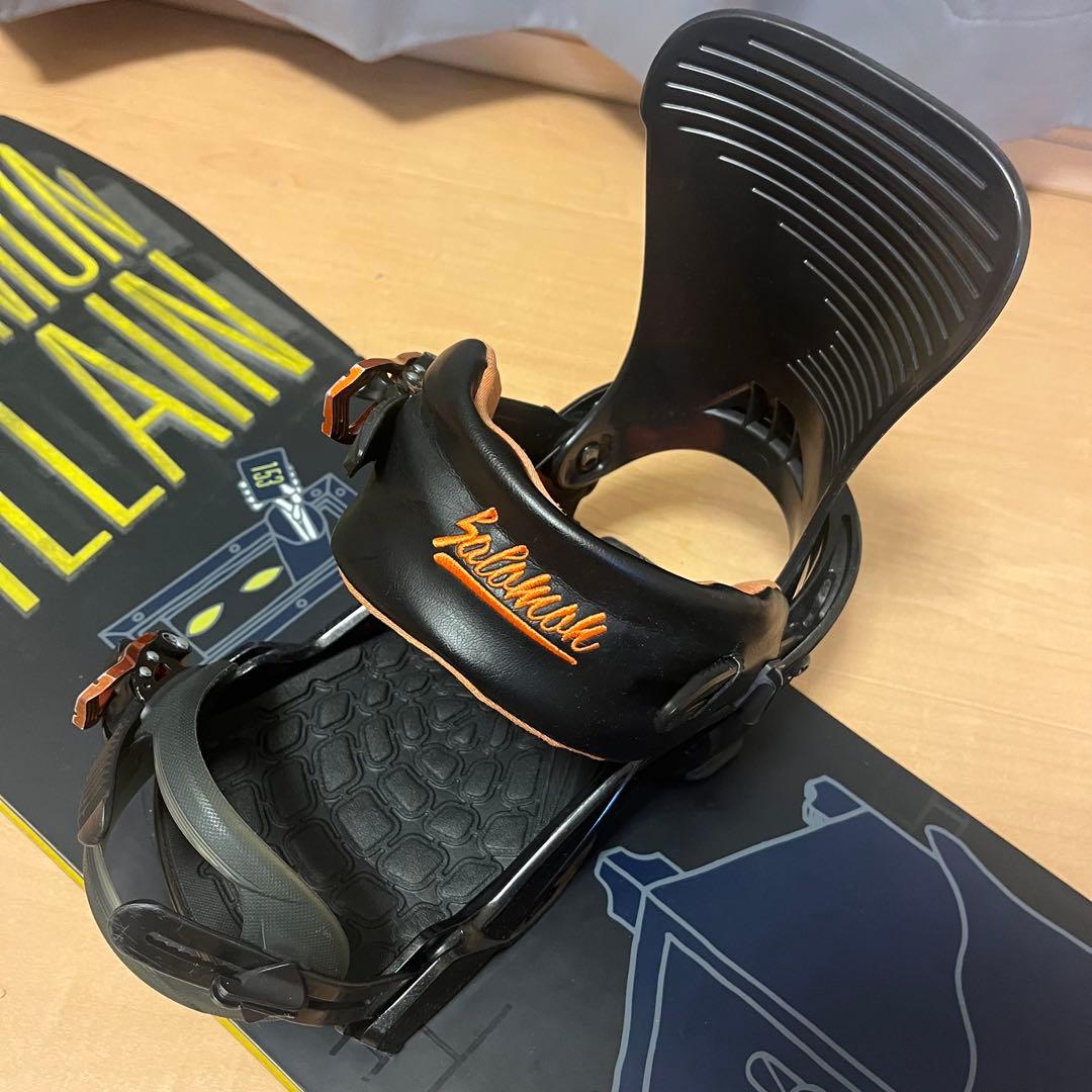 サロモン ヴィレイン スノーボード ビンディング 2点セット