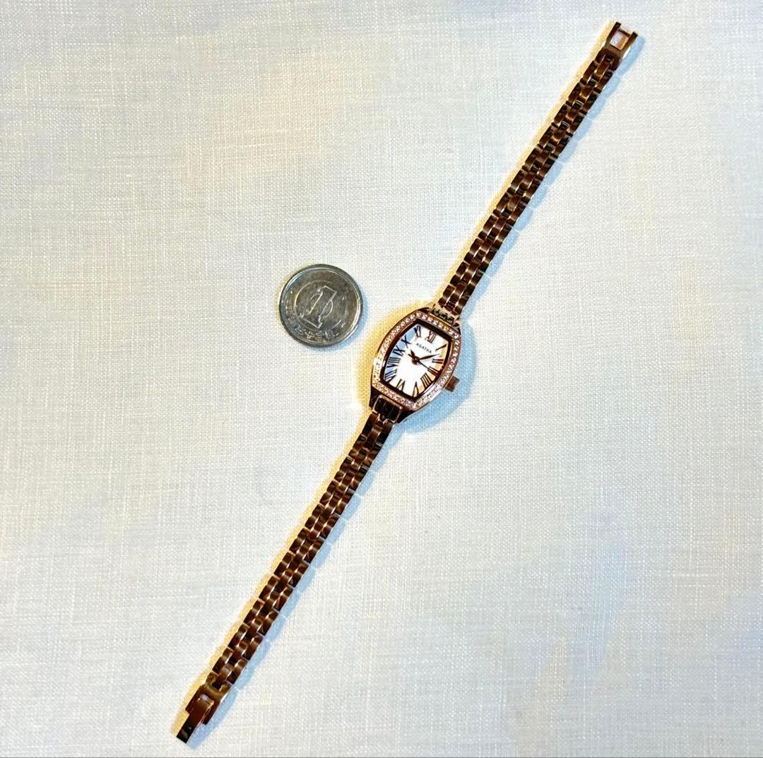 AGATHA 新品 電池入り ピンクゴールド　MADE IN FRAN