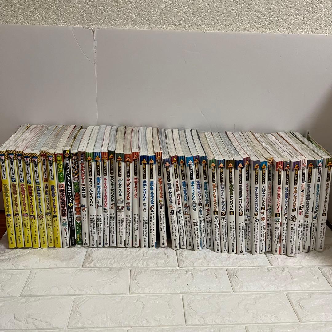 サバイバルシリーズ　歴史漫画タイムワープシリーズ　化学学習マンガ　42冊セット❣️