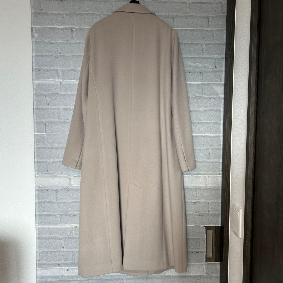 新品　FRAY I.D フレイアイディ チェスターコート ベージュ　羊毛100%