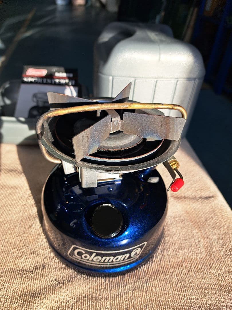 コールマン スポーツスターII　カスタム塗装！ナイトホークブラック！　ケース付