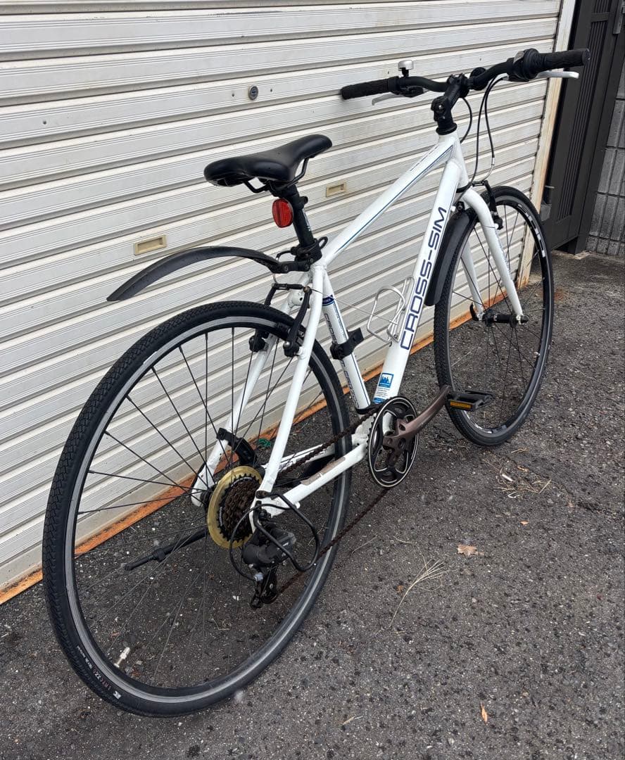 c*r様 クロスバイク　シートチューブ460mm 整備済み　防犯登録加入してお渡
