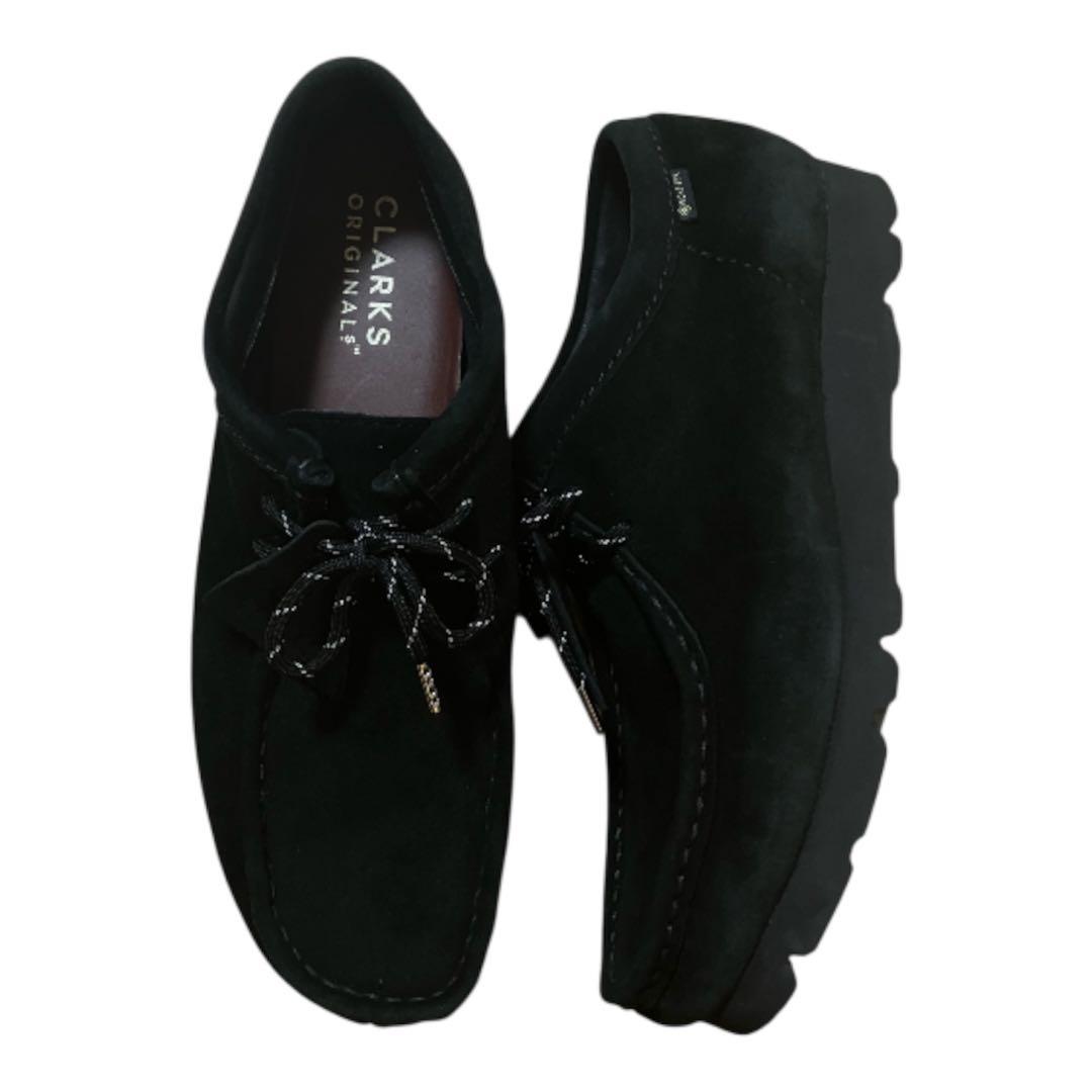 ピ*ア様 クラークス ワラビー GTX ゴアテックス スエード GORE-TEX