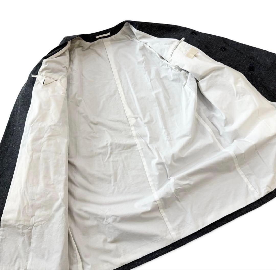 1回着用超美品　YOKO SAKAMOTO ヨーコサカモト　ウールリネンコート