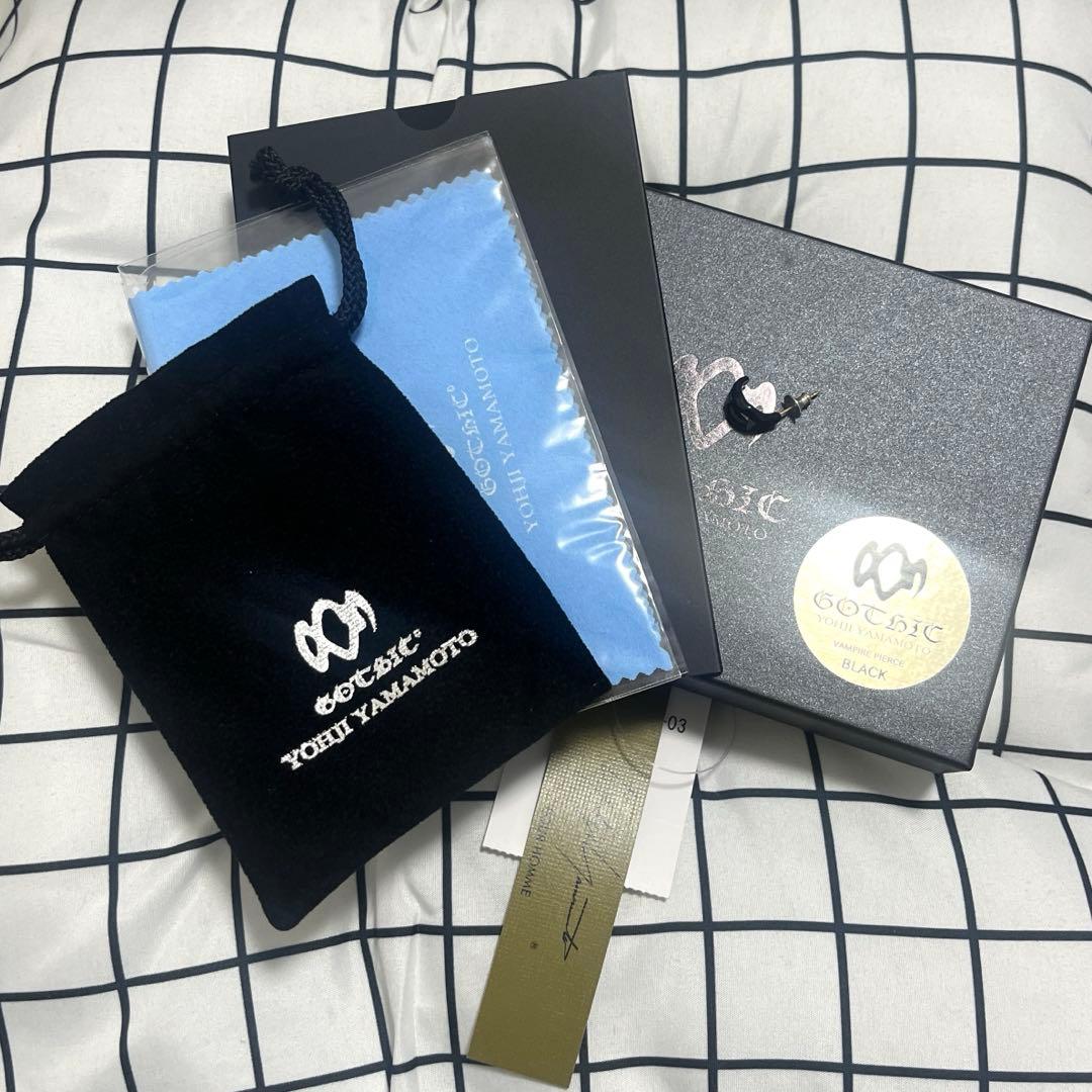 Yohji Yamamoto ヨウジヤマモト ヴァンパイア 片耳 ピアス 正規品
