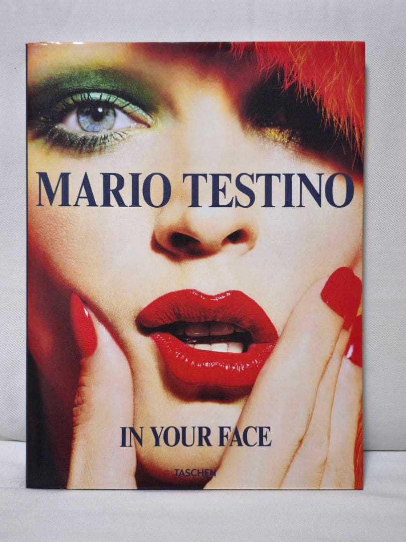MARIO TESTINO IN YOUR FACE 洋書