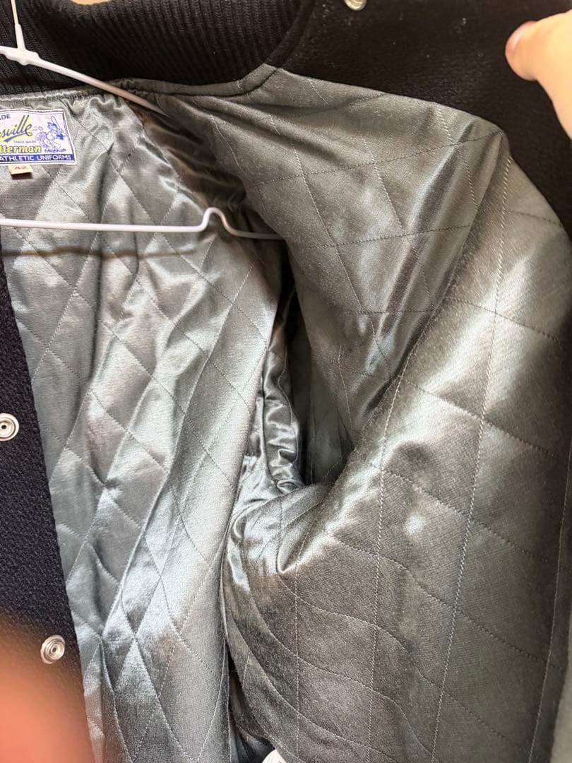 【美品】WHITESVILLE WOOL MELTON AWARD JACKET