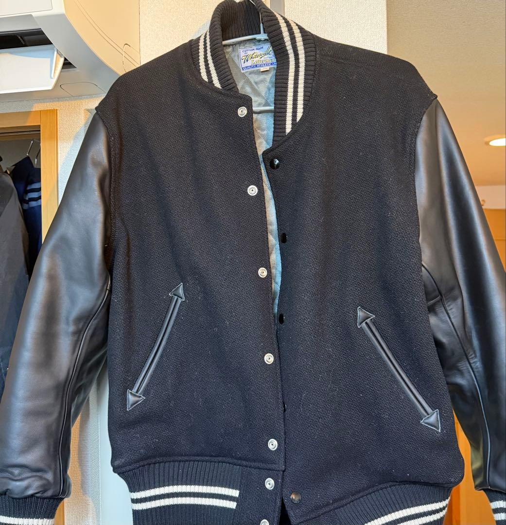 【美品】WHITESVILLE WOOL MELTON AWARD JACKET