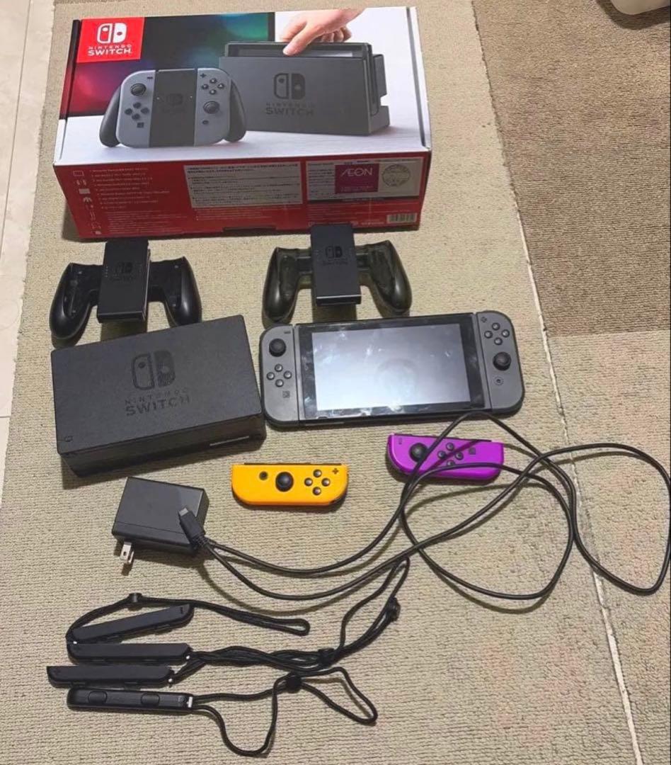 【４人で遊べるセット】Nintendo Switch 本体 動作確認済み