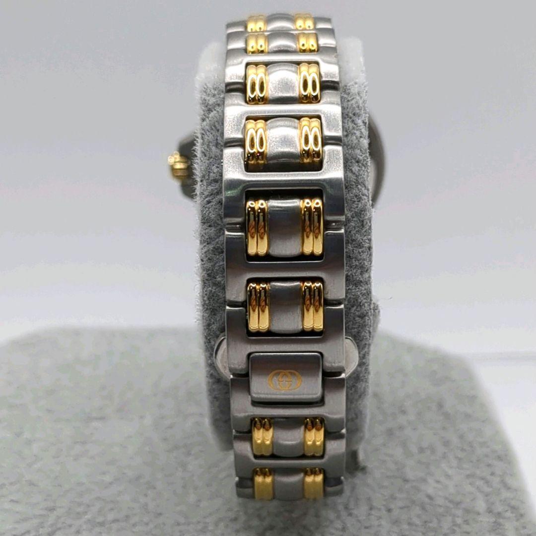 極美品 電池交換済み✨GUCCI シルバー ゴールド 腕時計 9040L