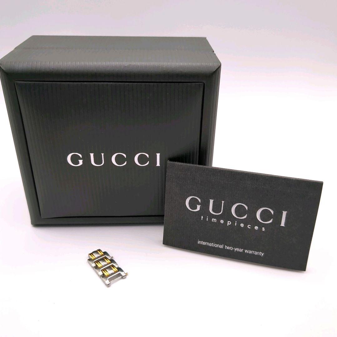 極美品 電池交換済み✨GUCCI シルバー ゴールド 腕時計 9040L
