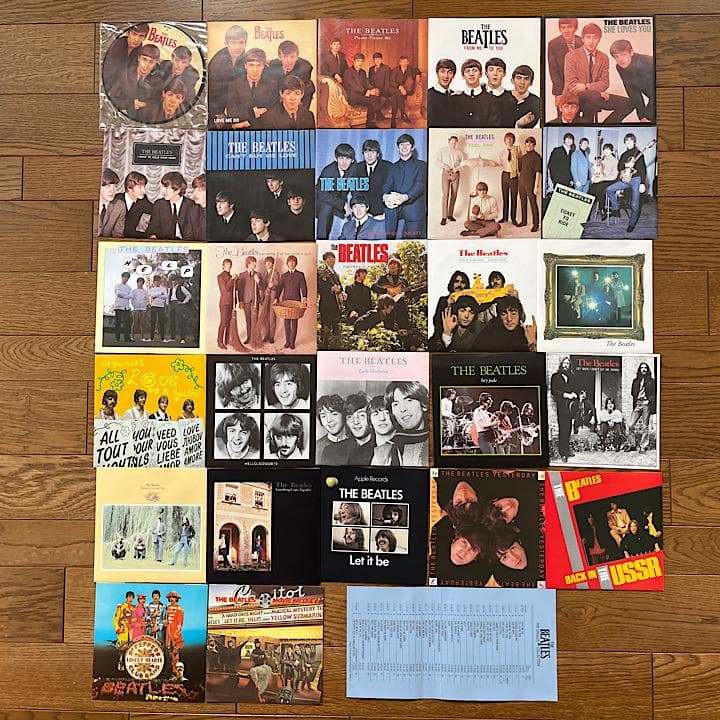 ★美品 UK盤 The Beatles singles collection