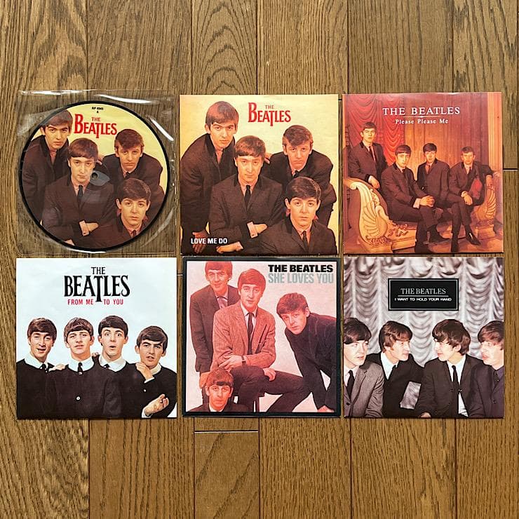 ★美品 UK盤 The Beatles singles collection