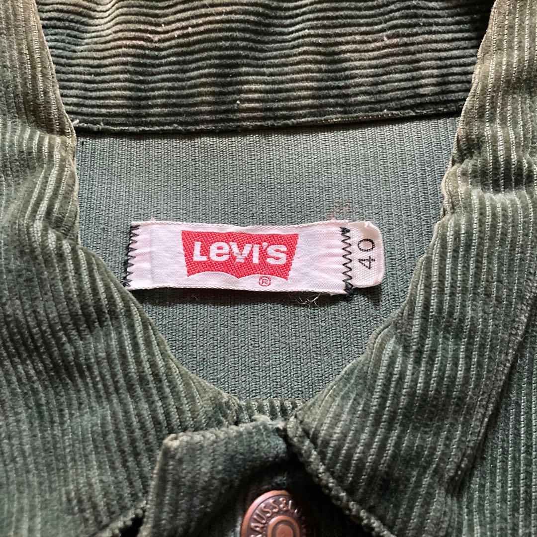 70’s Levi’s corduroy jacket MADE IN USA