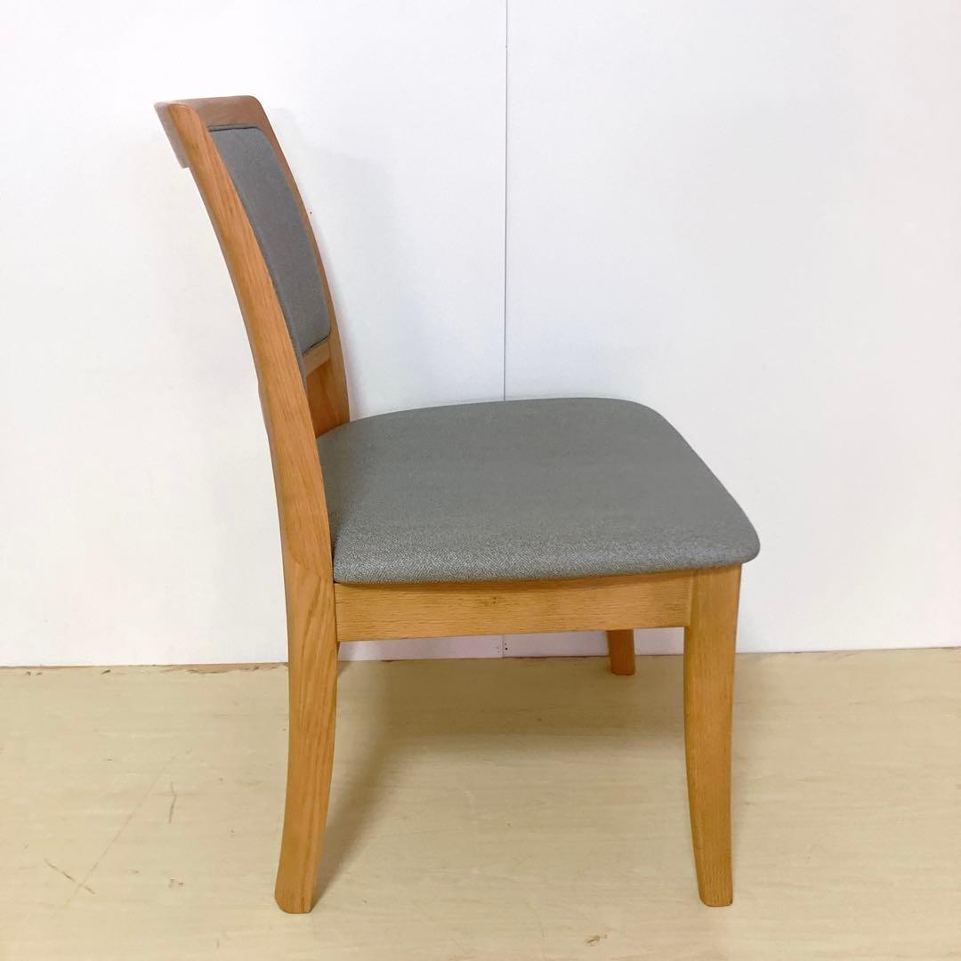 浜本工芸　ダイニングチェア　アームレスチェア　木製チェア　撥水生地