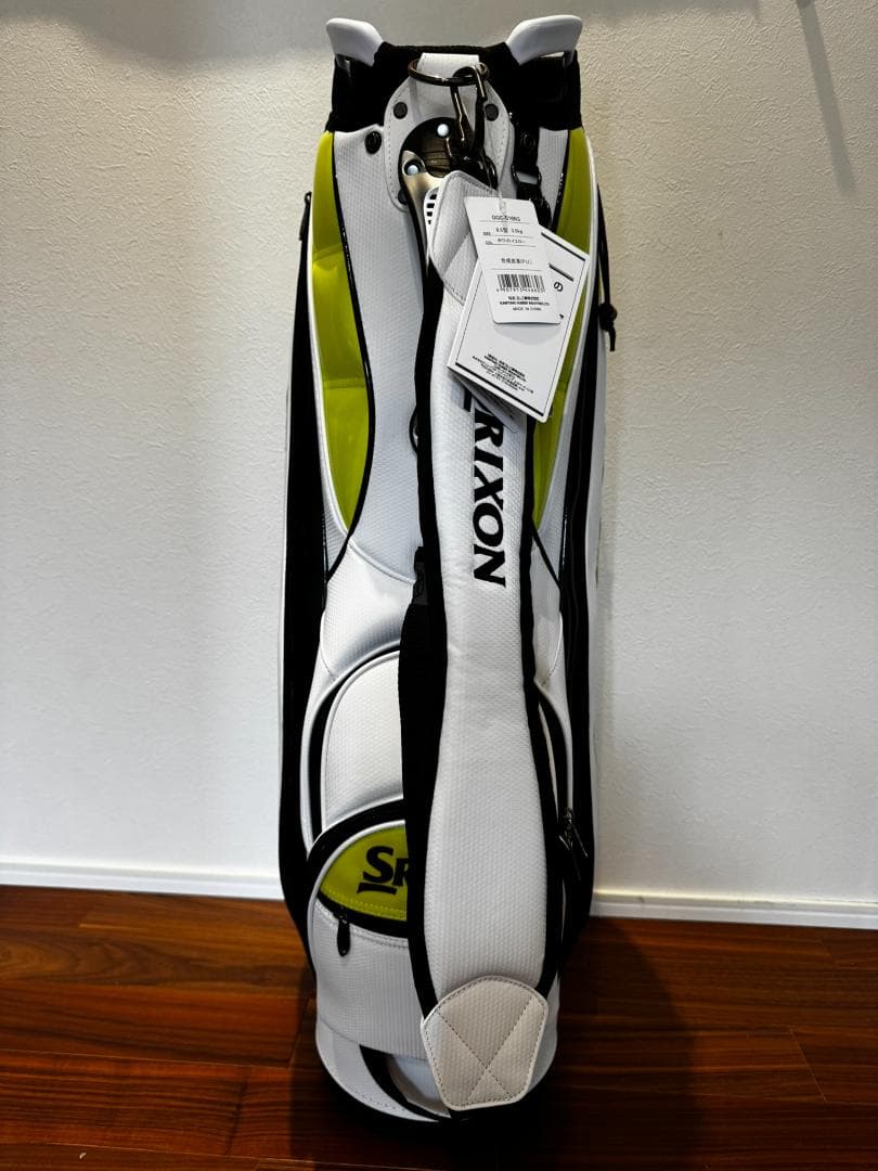 Srixon キャディバッグ ホワイト/イエロー GGC-S166 新品未使用