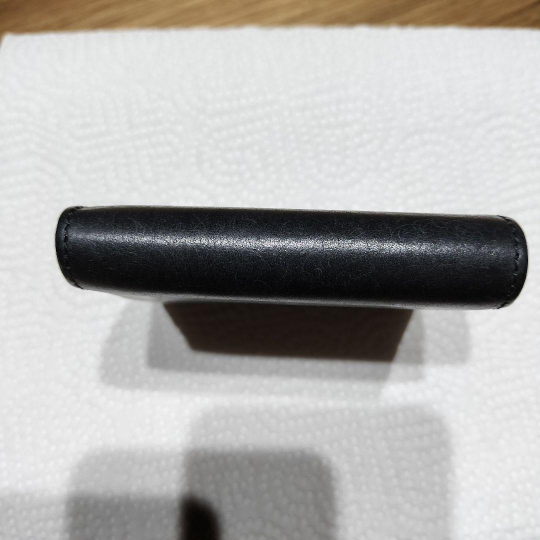 【美品・NAVY】プエブロレザー使用com-ono SLIM-005pb