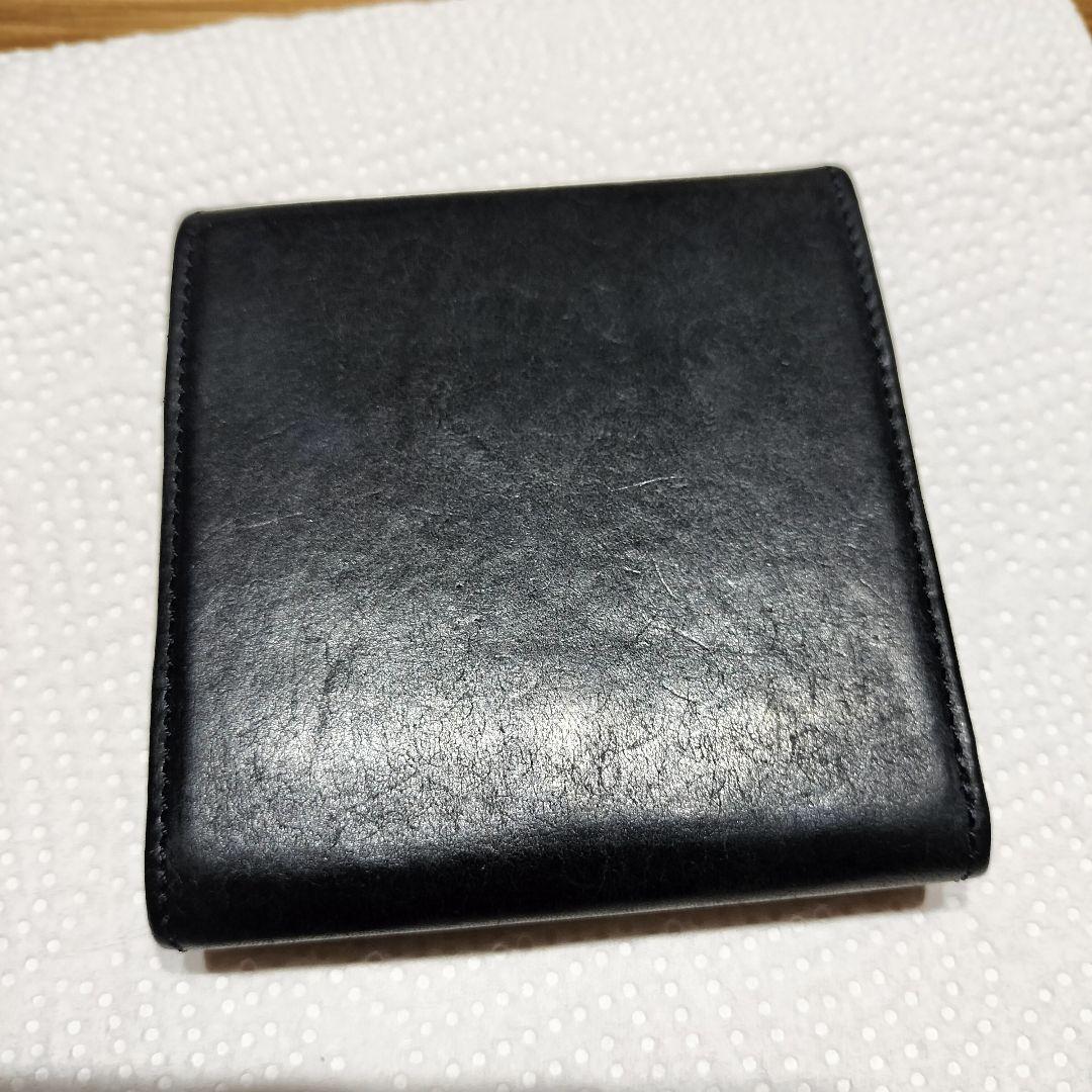 【美品・NAVY】プエブロレザー使用com-ono SLIM-005pb